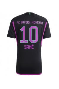 Fotbalové Dres Bayern Munich Leroy Sane #10 Venkovní Oblečení 2023-24 Krátký Rukáv